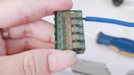 Conector rápido de fio para terminais de conexão rápida de conector de fio LED push-in